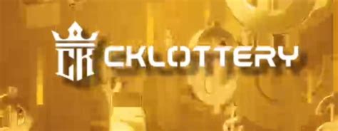 Ck lotterŸ .